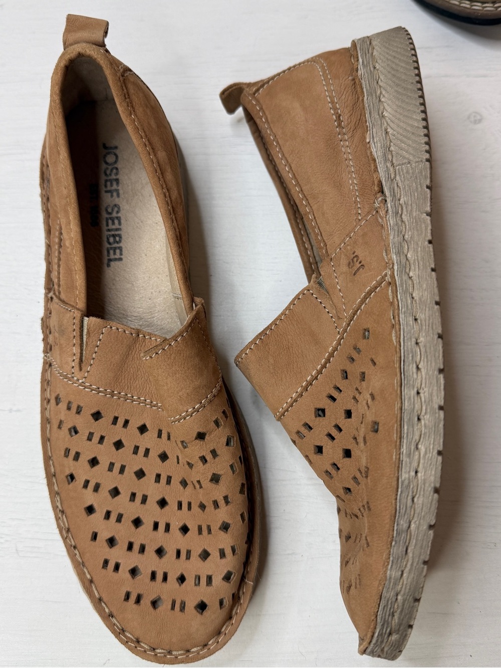 Josef Seibel Sofia slip ins size EU38 US 7-7.5 - Picture 4 of 14
